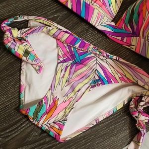Victoria's Secret Swim - VS Neon Tropical Halter Bikini Victoria's Secret Swim - VS Neon Tropical Halter Bikini